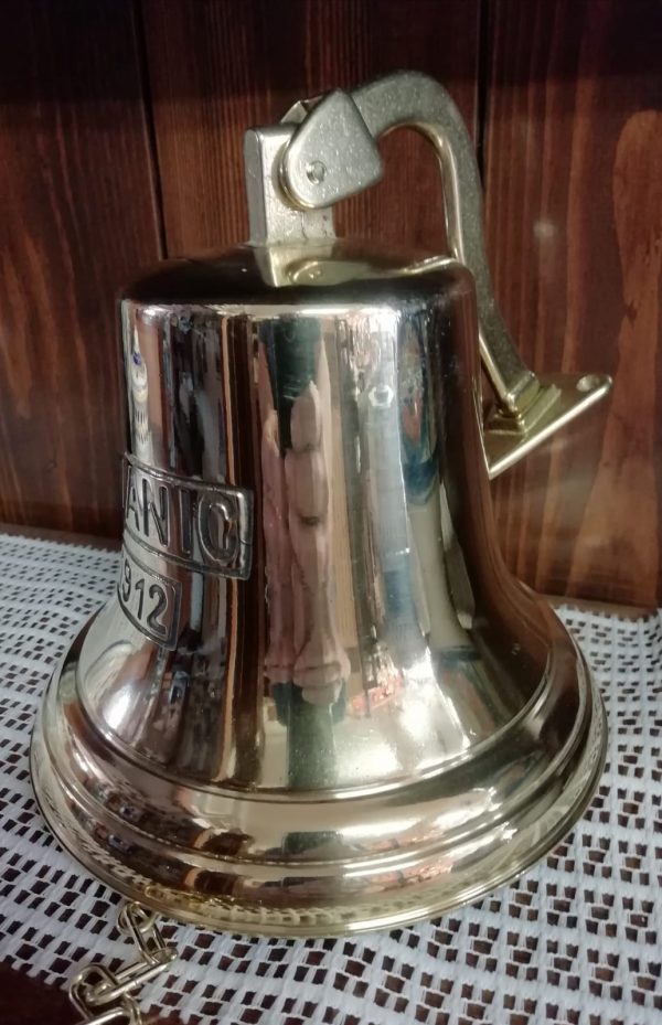 Campana bronce basculante TITANIC brillo