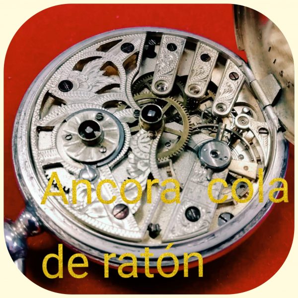 Reloj bolsillo plata