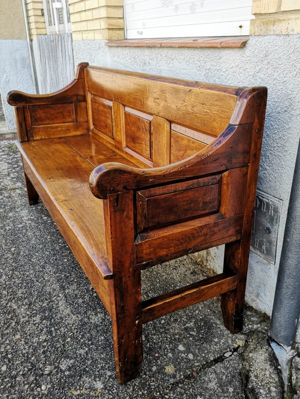 Escaño antiguo de entrepaños1