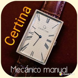 Reloj pulsera CERTINA de la década de 1970