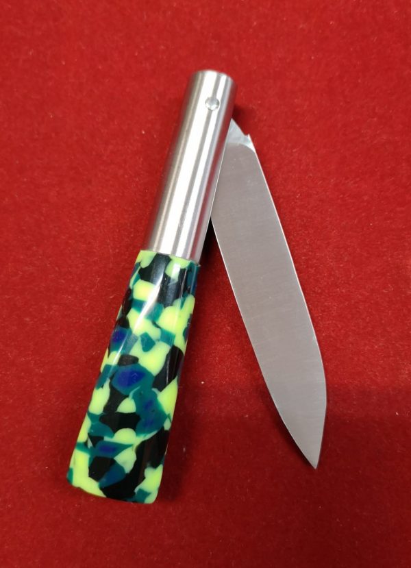 Navaja CM metraquilato amarillo y verde - Imagen 4