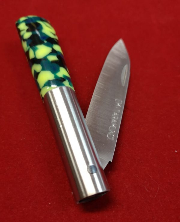Navaja CM metraquilato amarillo y verde - Imagen 5