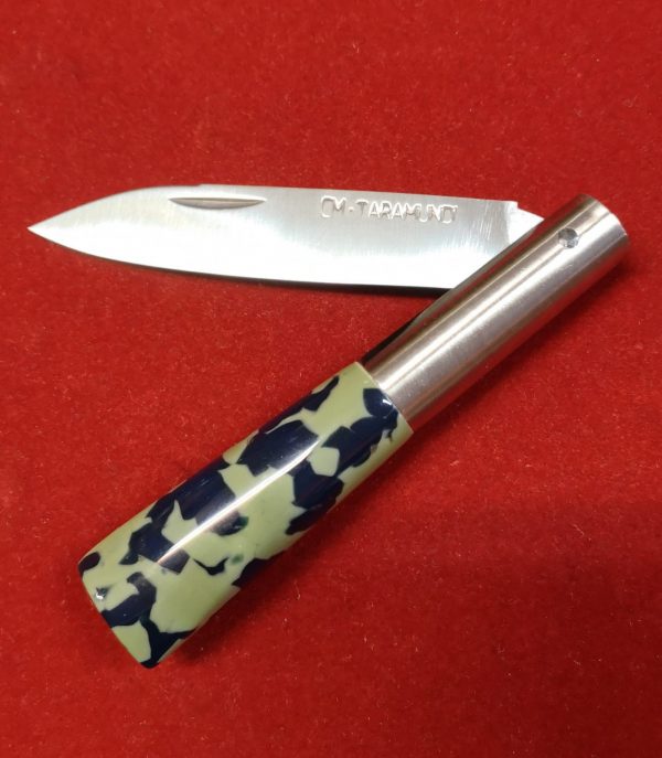 Navaja CM  metraquilato verde-negro
