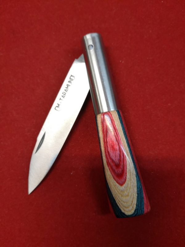 Navaja CM micarta tricolor azul