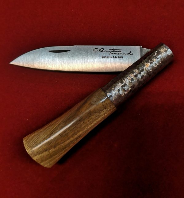 Navaja CQ PREMIUM Nogal TEXTURIZADA2