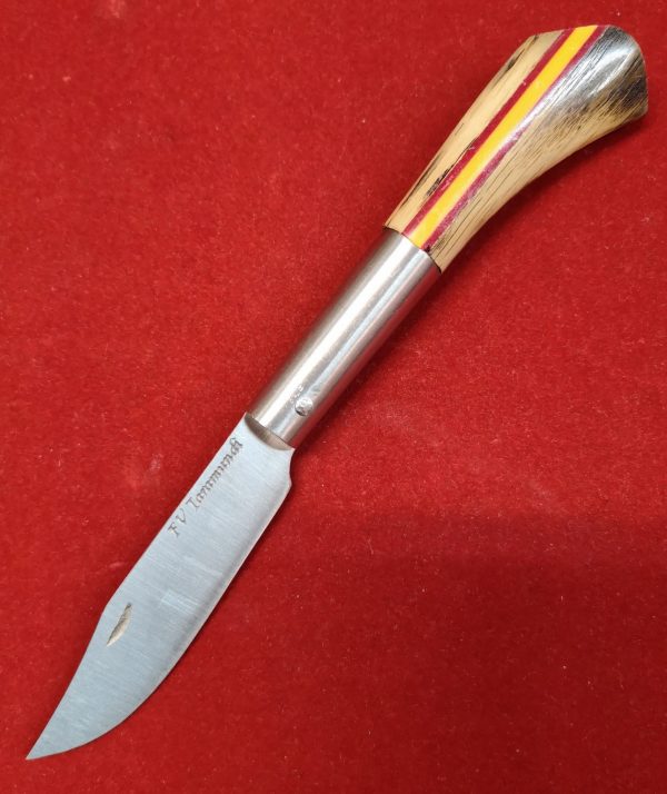 Navaja FV España madera quemada