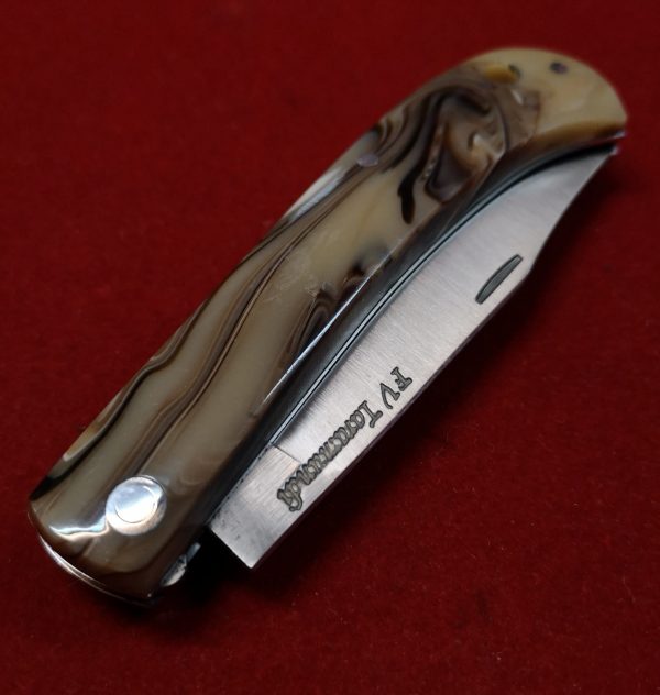 Navaja FV Pistón marrón caramelo3