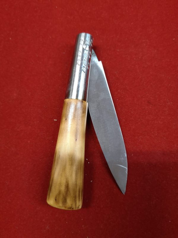 Navaja J. L. Bermúdez quemada punta recta 8-9 cm3