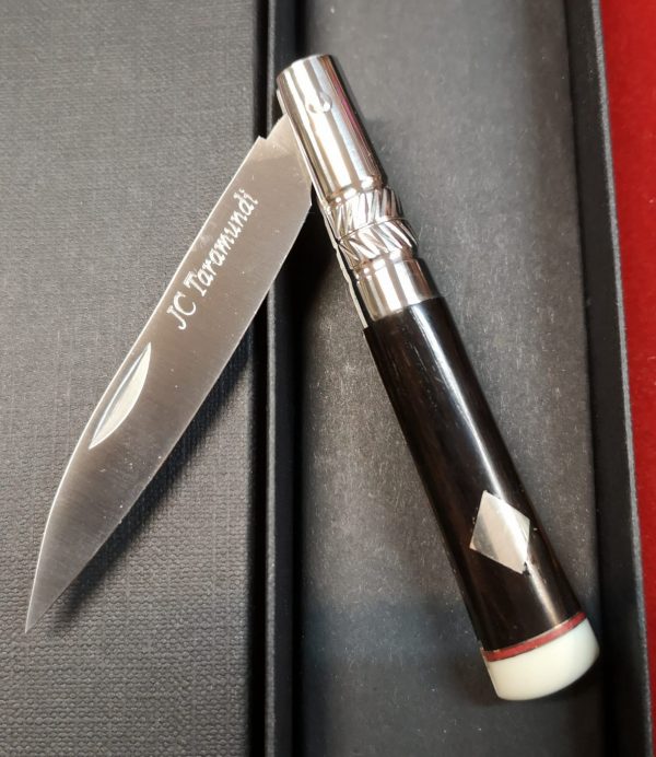 Navaja JC PREMIUM Rombo Plata2