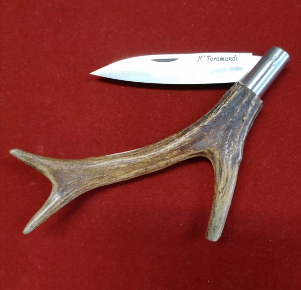 Navaja JC asta de corzo puntas 8 cm