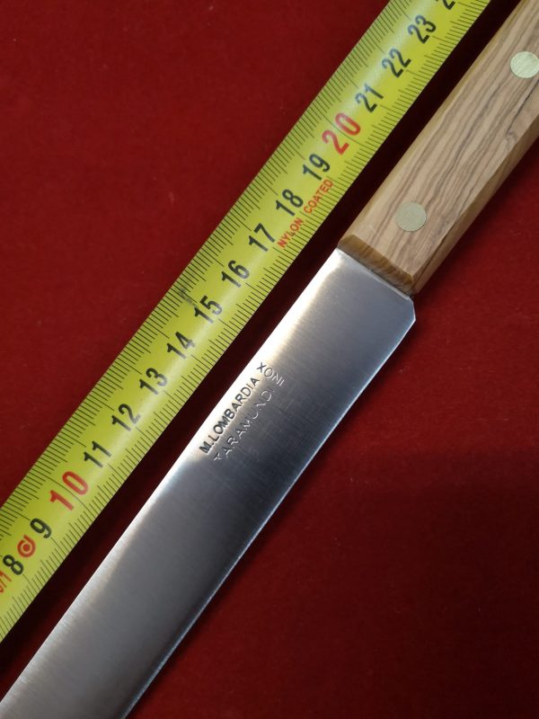 Cuchillo M. Lombardía Fileteador Pta vuelta Olivo 17,5 cm3