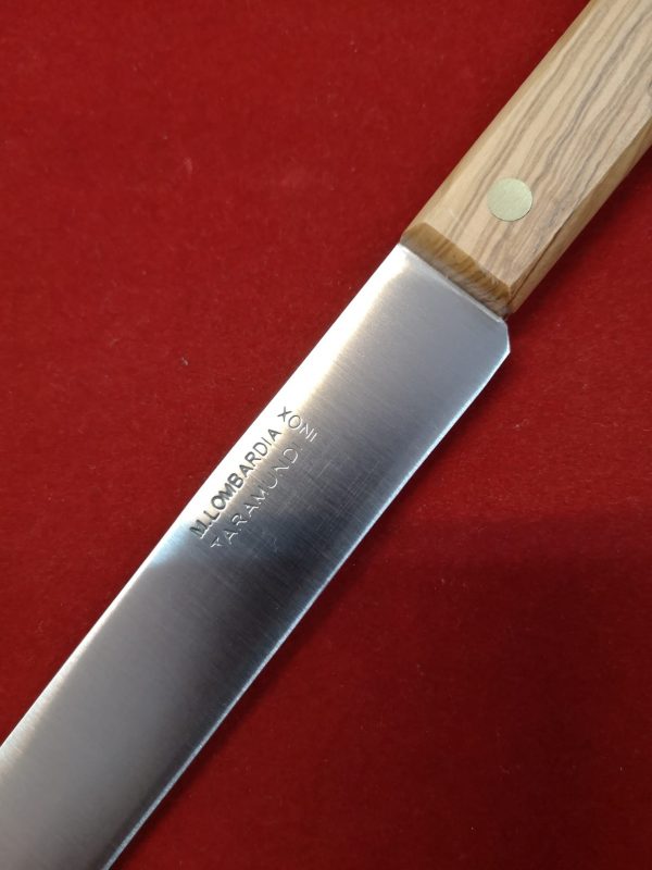 Cuchillo M. Lombardía Fileteador Pta vuelta Olivo 17,5 cm4