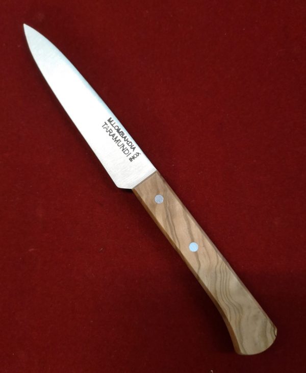 Cuchillo M. Lombardía mesa Olivo Pta recta 10 cm
