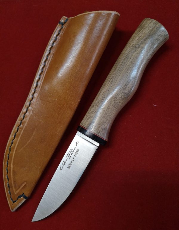 Cuchillo de Monte CQ Ergonómico Nogal con funda