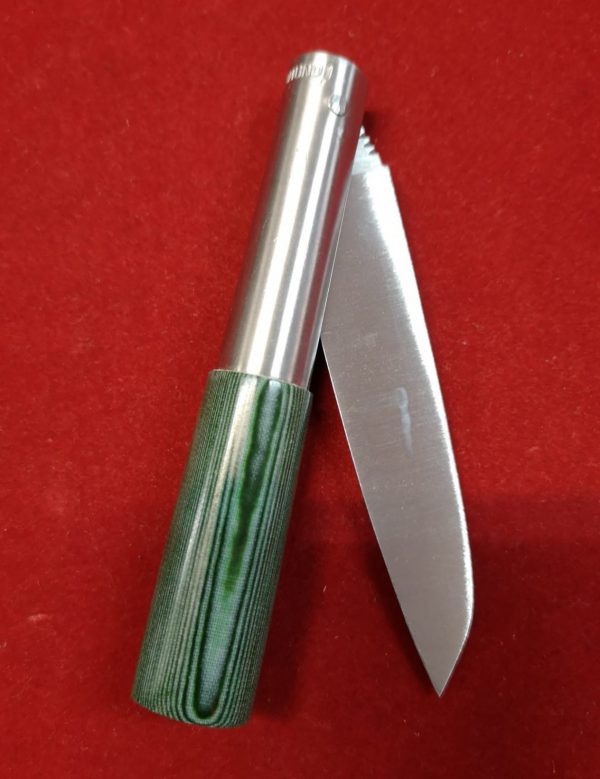Navaja JL laminada Verde 8 cm2