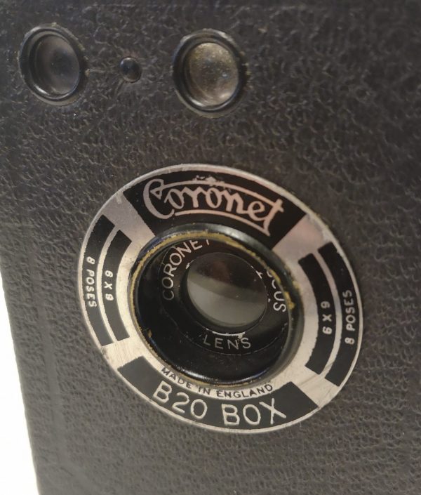 Cámara fotos Coronet B20 Box4