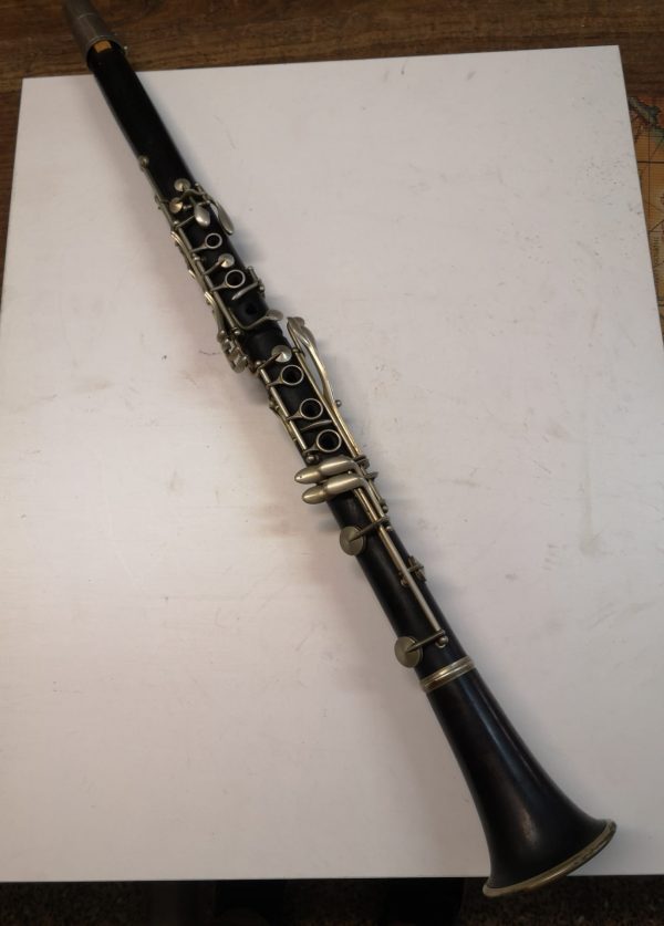 Clarinete antiguo en madera de Ébano2