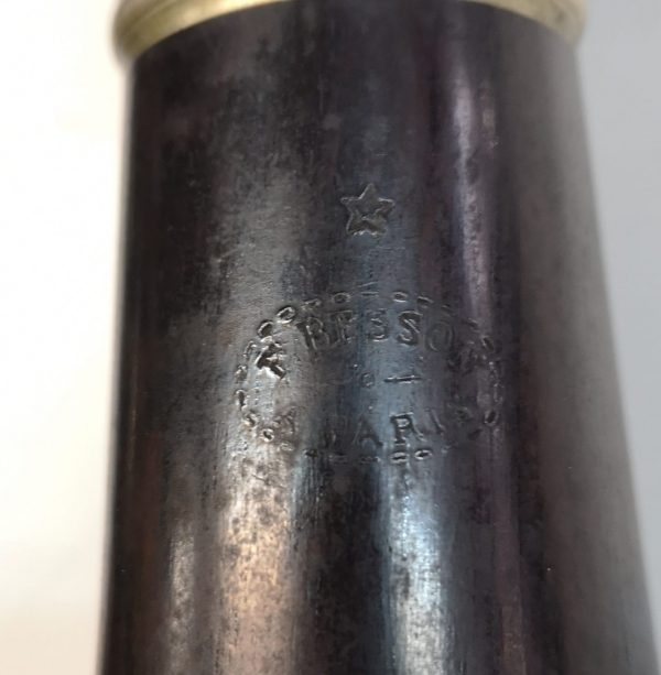 Clarinete antiguo en madera de Ébano4