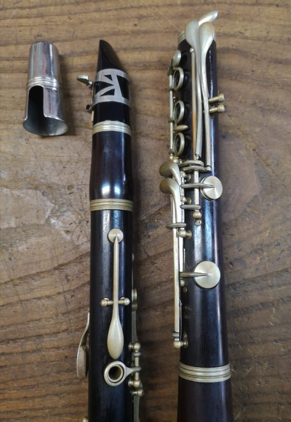 Clarinete antiguo en madera de Ébano2