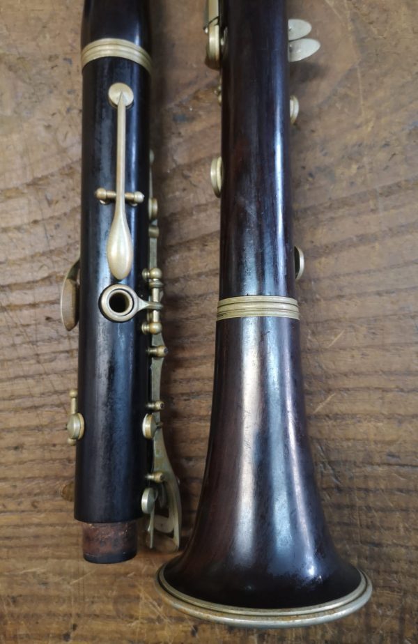 Clarinete antiguo en madera de Ébano4