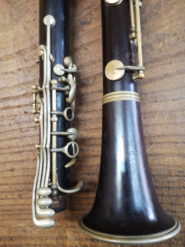 Clarinete antiguo en madera de Ébano6