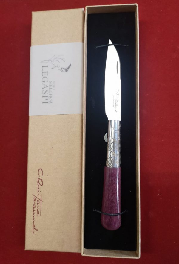 Navaja Taramundi PREMIUM Melchor Legaspi Amaranto4