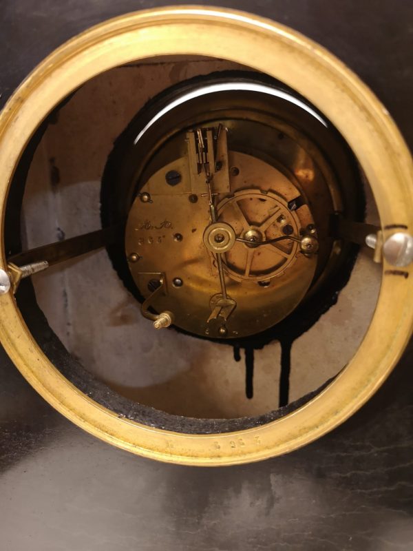 Reloj mármol S XIX 3