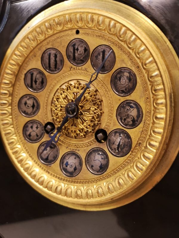 Reloj mármol S XIX 4
