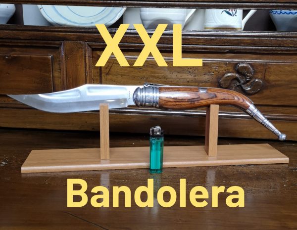 Navaja XXL Bandolera Carraca stamina madera