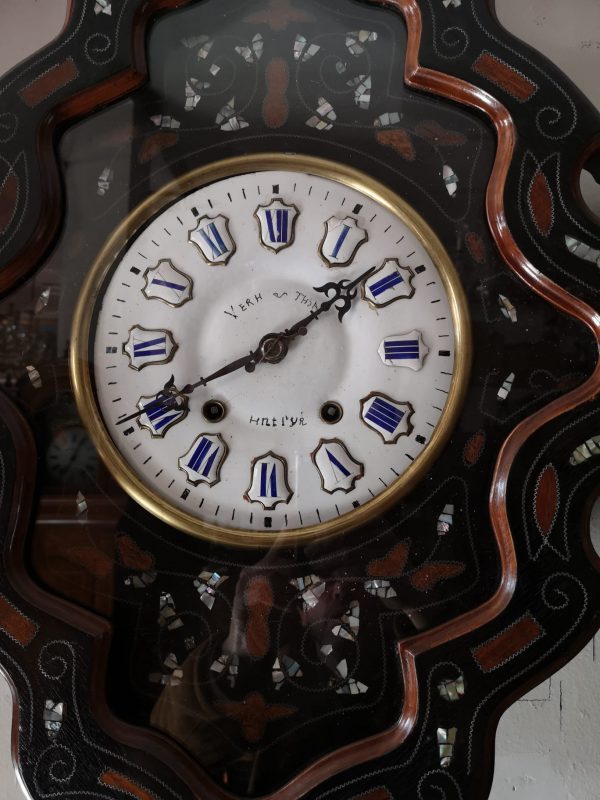 Reloj pared Ojo de Buey S XIX2