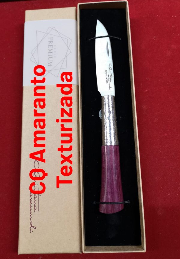 Navaja CQ PREMIUM Amaranto TEXTURIZADA