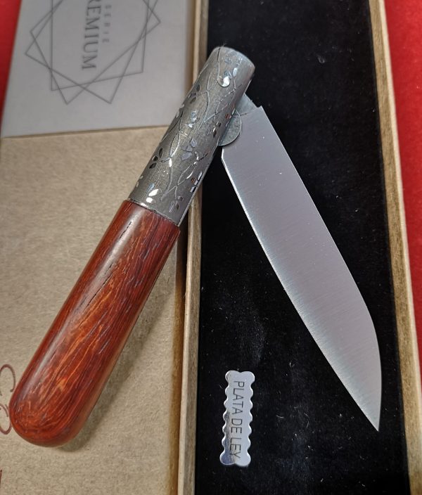 Navaja CQ PREMIUM Rameada Plata COCOBOLO3