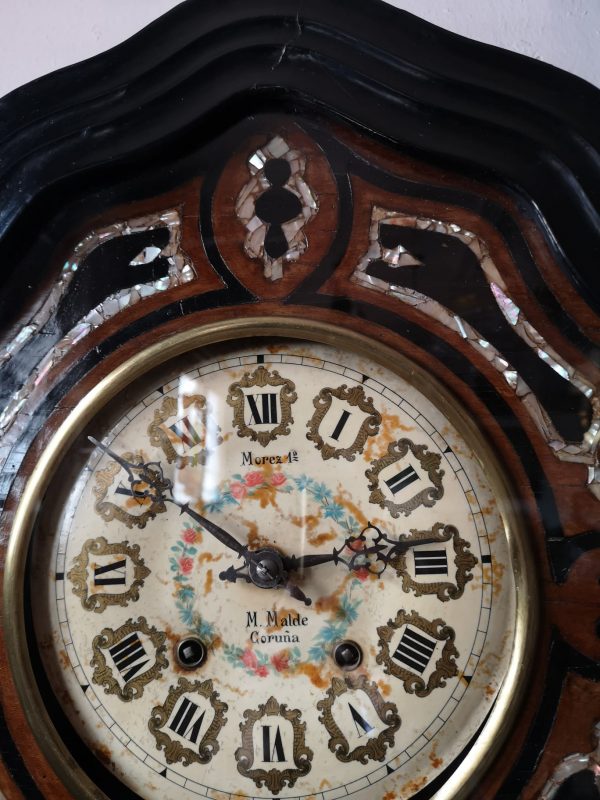 Reloj de pared Ojo de Buey S XIX 3