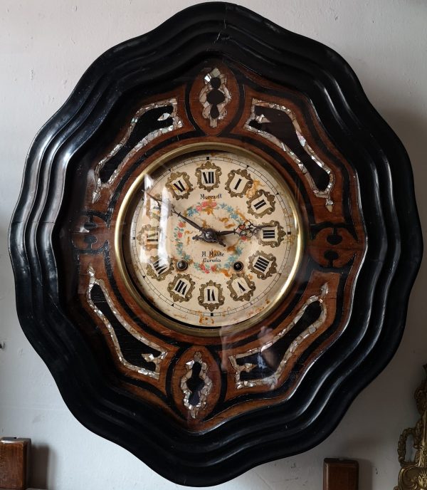 Reloj de pared Ojo de Buey S XIX